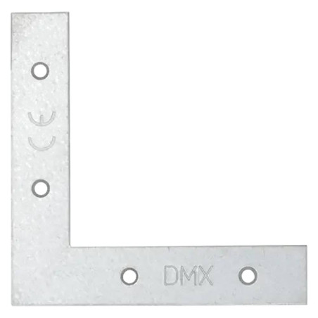 10 Plaques D'Angle 75X75X15X1.2 mm Zinguée Na75 - D-Work