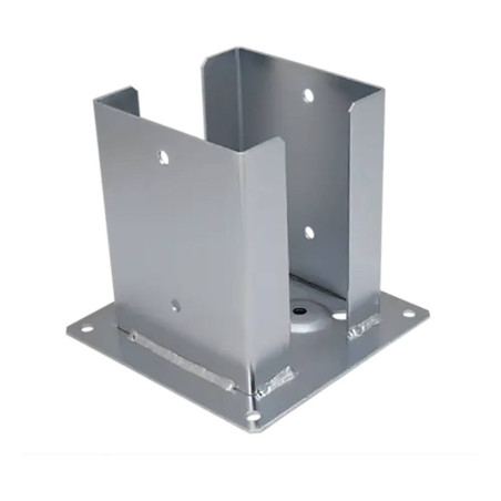 Support De Poteau Pspd 150 - 151X200X3.0 mm Galvanisé À Chaud - D-Work
