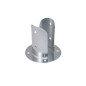 Support de Poteau PSPOD 91x150x2 mm - Acier - Fixation Robuste - D-Work