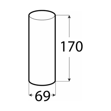 Outil d’Enfoncement WD 70 69x170 mm - Précis et Robuste - D-Work