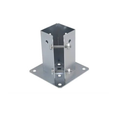 Support De Poteau Pspa 75 - 76X150X2.0 mm - D-Work
