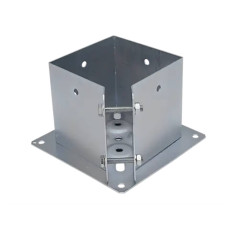 Support De Poteau Pspa 150 - 151X150X2.0 mm - D-Work