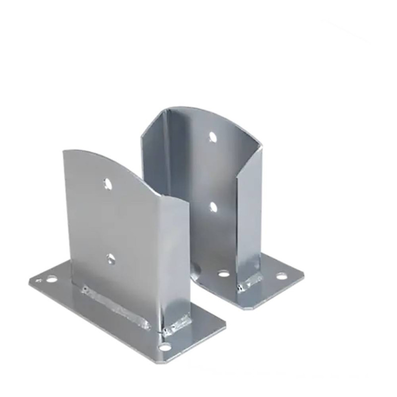 Support de Poteau PSD 121x150x2,5 mm - Acier - Fixation Robuste - D-Work