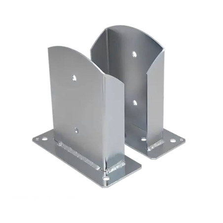 Support de Poteau PSD 141x200x3 mm - Acier - Fixation Robuste - D-Work