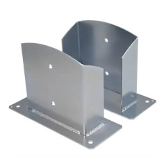Support De Poteau Psd 200 - 201X200X3.0 mm - D-Work
