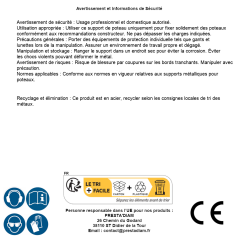 Support de Poteau PSD 201x200x3 mm - Acier - Fixation Robuste - D-Work