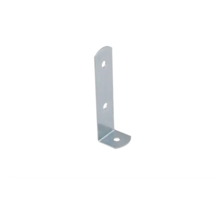 4 Supports De Poteau PSC 45x170x2,0 mm - Acier - Fixation Robuste - D-Work