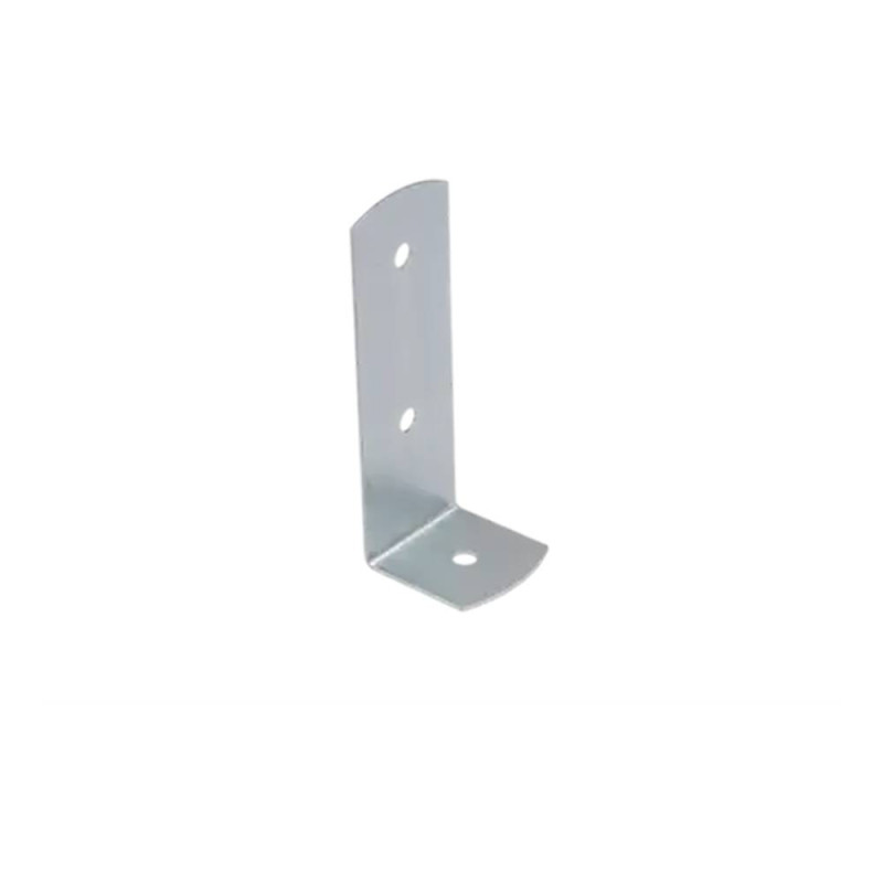 4 Supports de Poteau PSC 60x170x2 mm - Acier - Fixation Robuste - D-Work