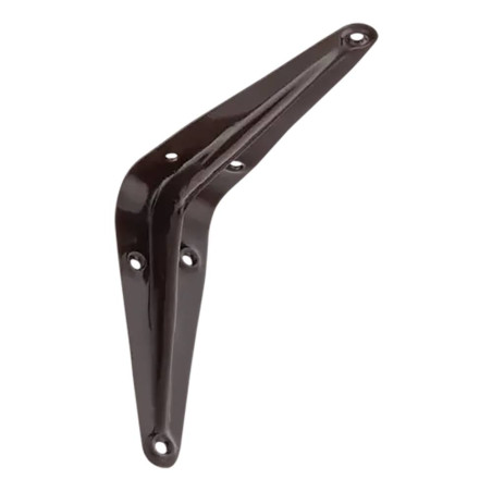 20 Équerres En Acier Ws 125 Br - 100X125 mm Marron - D-Work