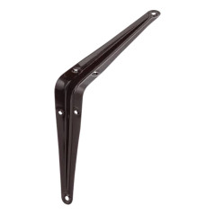 20 Équerres en Acier 150x175 mm - Marron - Fixation Solide - D-Work