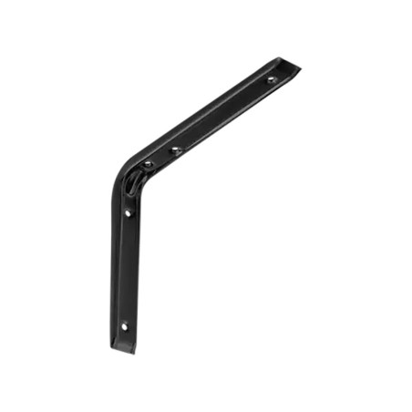 10 Équerres Acier 200x250 mm - Noires - WSB 250 C - Robustes et Polyvalentes - D-Work