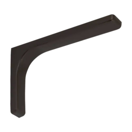 10 Équerres Avec Cache Plastique Wspp 240 - 240X145X35 mm Marron - D-Work