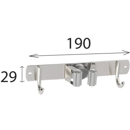 10 Supports Pour Outils Umz 200 - 190X29 mm - D-Work