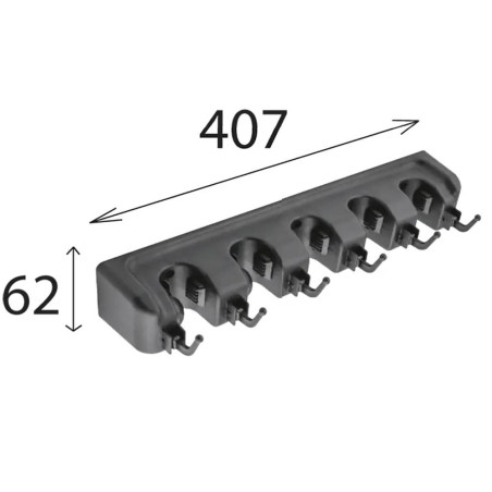 10 Supports Pour Outils Umc 400 - 407X62 mm - D-Work