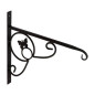 6 Supports Papillon Pour Pot de Fleurs - Fixation Murale Décorative - D-Work