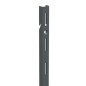 10 Montants Simples Perforés 150 mm - Anthracite Intégré - D-Work