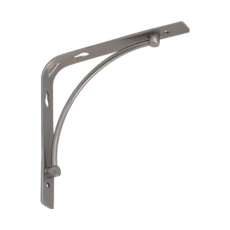 10 Équerres BOW 150x150 mm - Argent Mat - Fixation Solide et Polyvalente - D-Work