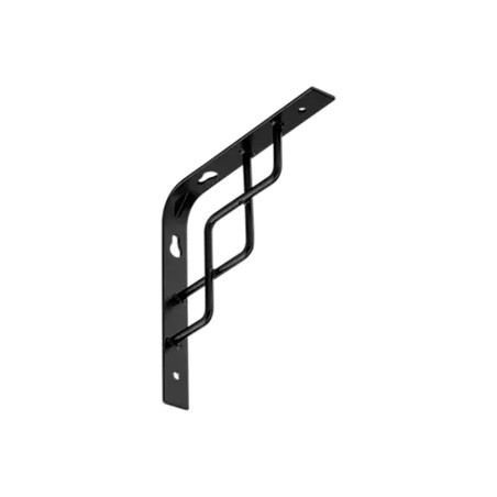 10 Équerres Square 150 Cz - 150X150 mm Noir Mat - D-Work