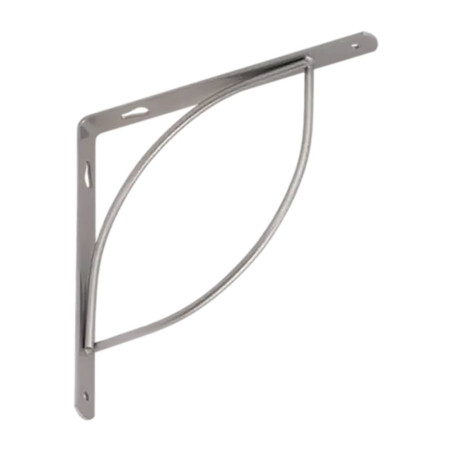 10 Équerres Tramp 200 Sr - 200X200 mm Argent Mat - D-Work
