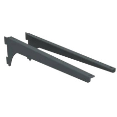 10 Consoles G+D Integri Anthracite 280 mm - Ensemble - D-Work