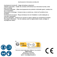10 Consoles Ensemble 380 mm - Anthracite - Fixation Robuste - D-Work