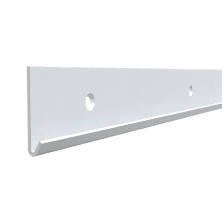 10 Barres Horizontales 1250x43 mm - Blanc - Résistantes et Pratiques - D-Work