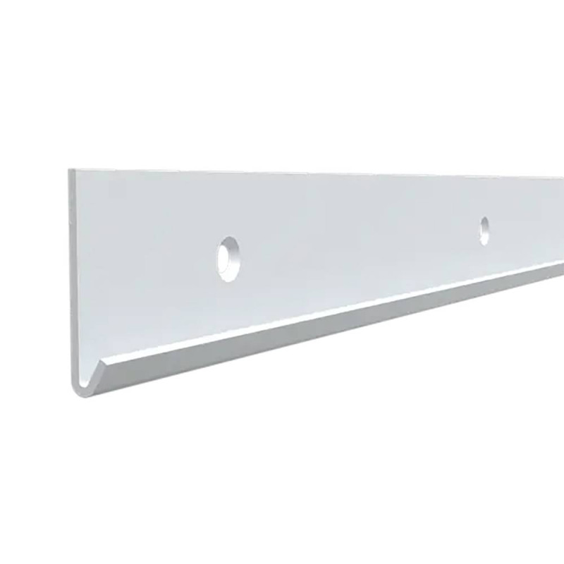 10 Barres Horizontales 2450x73 mm - Blanc - Résistantes et Pratiques - D-Work