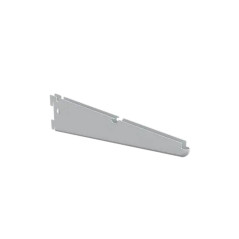 10 Consoles Doubles Intégri 330x73 mm - Blanc - Fixation Solide - D-Work