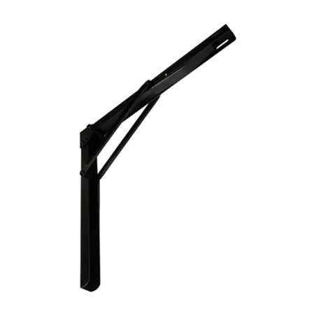 Équerre Pliante Renforcée Wsf 560 - 560X580 mm Noire - D-Work