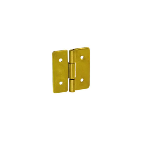 50 Charnières ZO 50x46x1 mm - Noir - Fixation Durable - D-Work