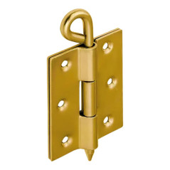 50 Charnières Zinguées 60x48x1 mm - Acier - Fixation Durable - D-Work