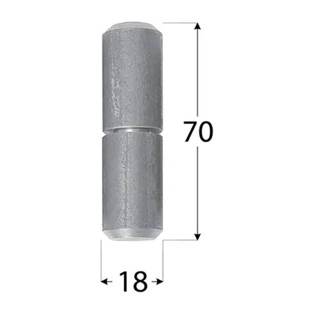 10 Charnières ZMC 150x150x4,5 mm - Noir - Fixation Robuste - D-Work