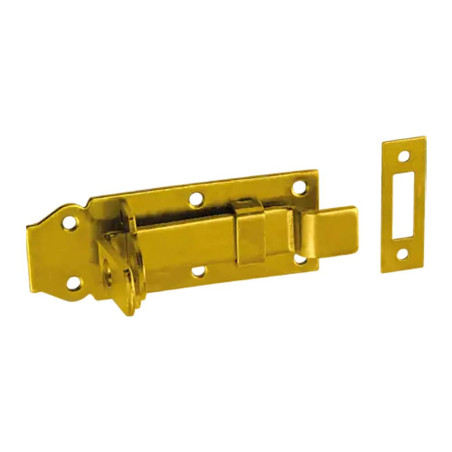 10 Verrous Décoratifs WRO 120 Zingués 120x68 mm - Résistants et Esthétiques - D-Work