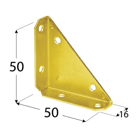 20 Poignées Universelles Un 200 - 200X20X4.0 mm - D-Work
