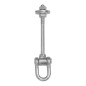 10 Suspensions Type C M12 MHC 120 mm - Fixation Balançoire Robuste - D-Work