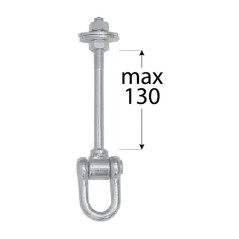 10 Balançoire Type C M12 Suspension 130 mm - D-Work