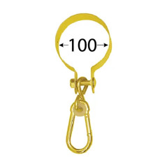 10 Suspensions De Balançoire Circulaire Mho 100 - 100 mm - D-Work