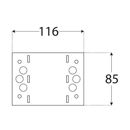 6 Connecteurs C Sd Lpa 2 - 116X85X2.5 - D-Work