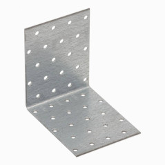 20 Équerres Perforées Km12 - 100X100X80X2.5 mm - D-Work
