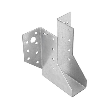 10 Sabots De Solive WB49 45x97x75x2,0 mm - Acier Zingué - Fixation Solide Et Durable - D-Work