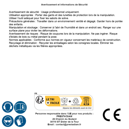 10 Sabots De Solive 51x94x75x2 Mm - Acier - Fixation Solide - D-Work