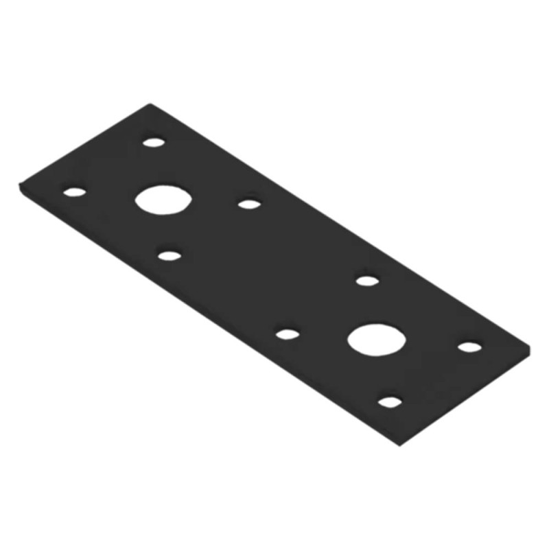 10 Connecteurs Plats C LP 100x35x2,5 mm - Noir - Fiables et Pratiques - D-Work