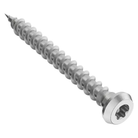 500 Vis 40x5,0 Torx 20 - Acier Zingué - Fixation Fiable - D-Work