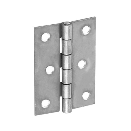 10 Charnières Zo 100 - 100X102X2.0 mm Zingué - D-Work