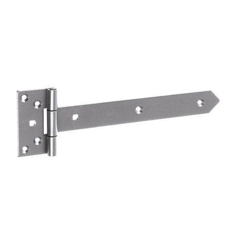 10 Charnières De Portail Zb 400 - 400X45X90X3.0 mm Noir - D-Work