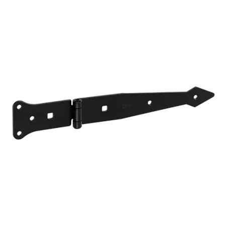 10 Charnières ZOK 130x70x2 mm - Zingué Bichromaté - Fixation Robuste - D-Work