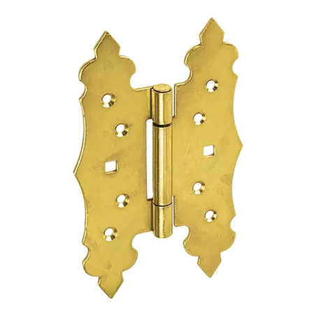 10 Charnières Type T Zro 200/10 - 200X3.0 mm Zingué Bichromaté - D-Work
