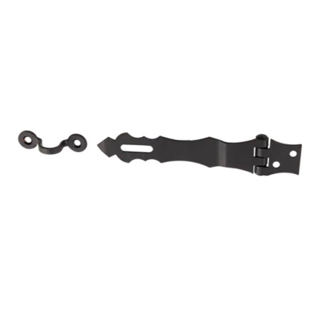 10 Moraillons De Sécurité Zwk 155 - 155X40X1.8 mm Noir - D-Work