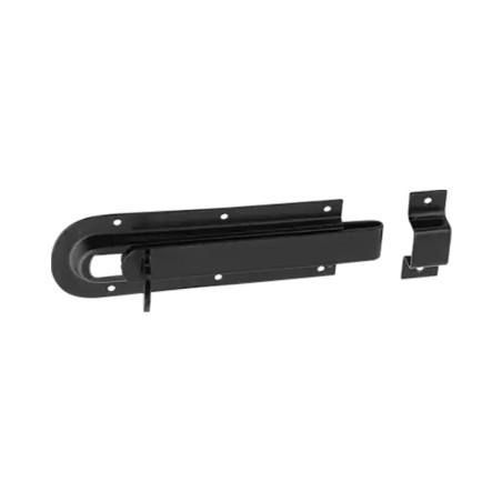 5 Verrous De Jardin Wog 80 - 80X60 mm Noir - D-Work