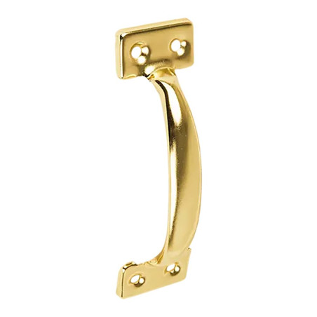 2 Supports de Portail ST 250 250x14 mm - Marron - Fixation Robuste - D-Work